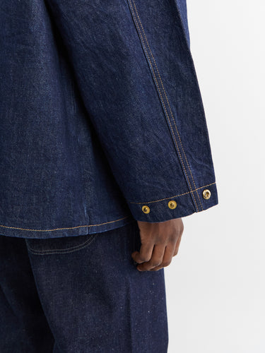 Levi's - Levi's x Barbour Bedale Jacket in Dark Indigo