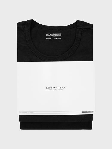 Lady White Co. - Our T-Shirt 2-Pack in Black