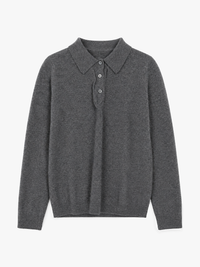 Maison Margiela - Polo Shirt in Medium Grey