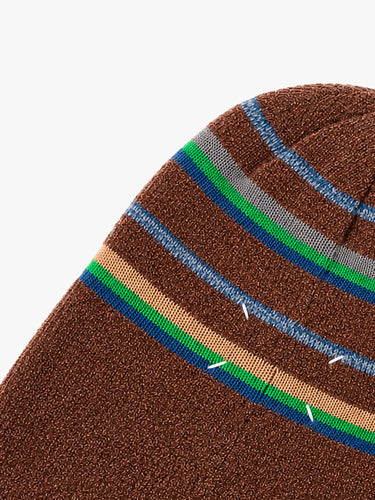 Maison Margiela - Beanie in Blue, Grey, Brown, Green, Mustard and Powder