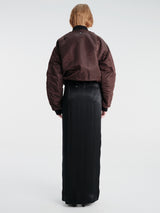 Maison Margiela - Long Drape Skirt in Black