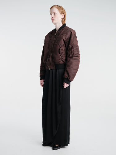 Maison Margiela - Bomber Jacket in Dark Brown