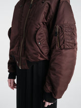 Maison Margiela - Bomber Jacket in Dark Brown