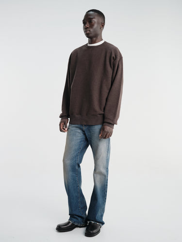 Maison Margiela - Sweatshirt in Brown Melange
