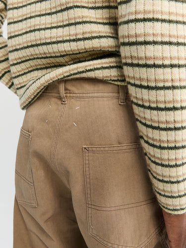 Maison Margiela - 5 Pockets Pants in Stone Washed Beige