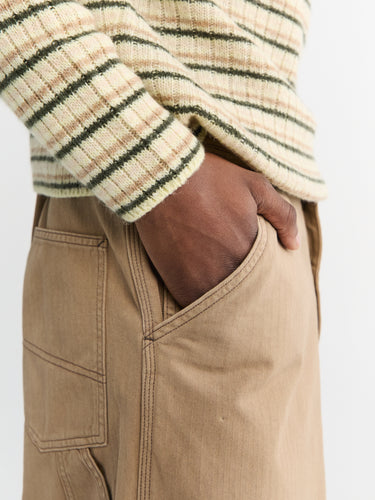 Maison Margiela - 5 Pockets Pants in Stone Washed Beige