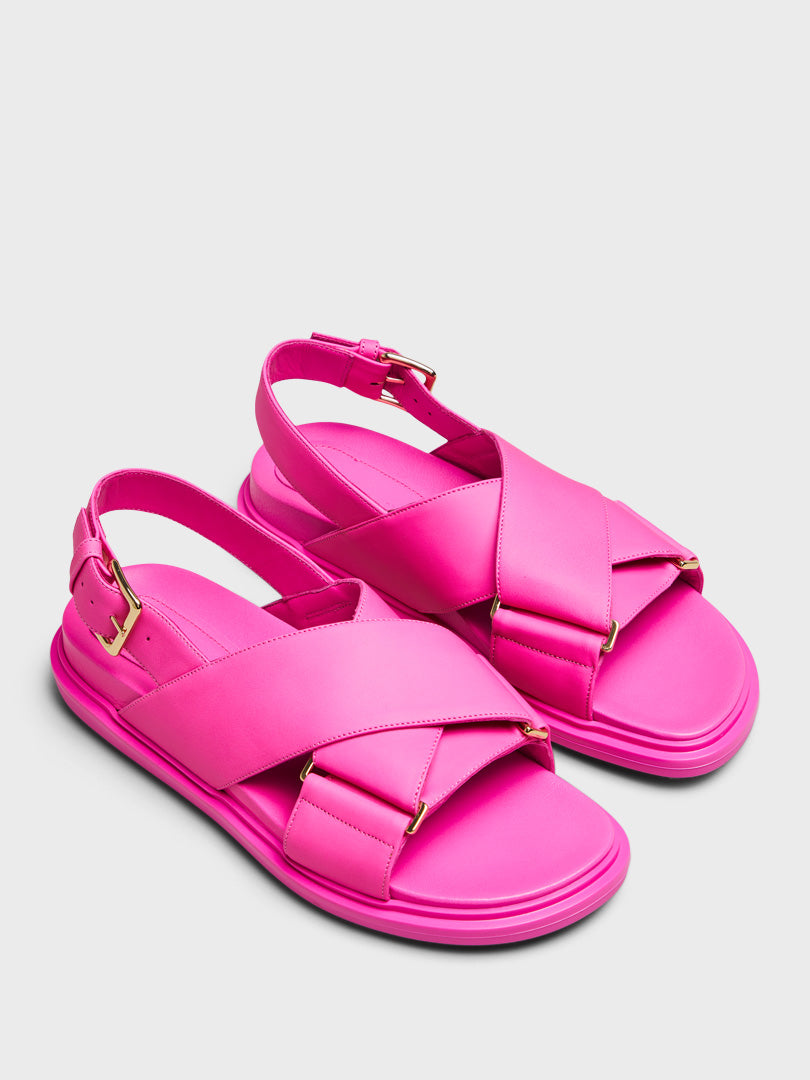 Fussbett Sandaler i Pink