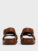 Marni - Fussbett Sandals in Brown