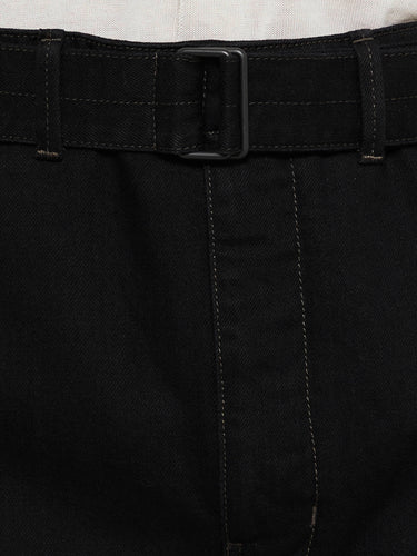 Lemaire - Twisted Belted Pants in Black