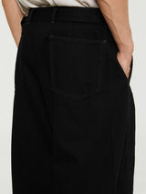 Lemaire - Twisted Belted Pants in Black