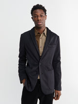 Meta Campania Collective - Udo Cuff Unlined Cashmere 2 Button Notch Lapel Jacket in Black