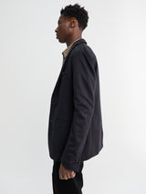 Meta Campania Collective - Udo Cuff Unlined Cashmere 2 Button Notch Lapel Jacket in Black