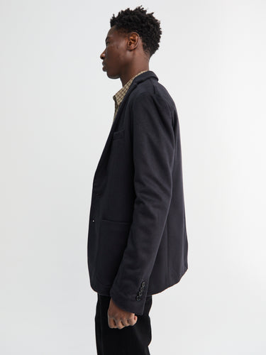 Meta Campania Collective - Udo Cuff Unlined Cashmere 2 Button Notch Lapel Jacket in Black