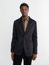 Meta Campania Collective - Udo Cuff Unlined Cashmere 2 Button Notch Lapel Jacket in Black