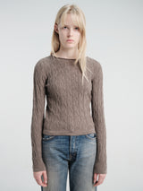mfpen - Bateau Jumper in Harvest Cable