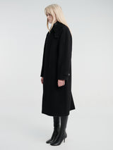 mfpen - Installation Coat in Black Recycled Wool