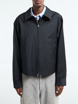 mfpen - Mail Jacket in Black Wool