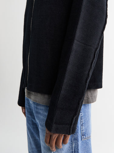 mfpen - Leisure Zip Up in Black