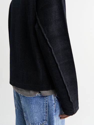 mfpen - Leisure Zip Up in Black
