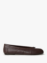 Maison Margiela - Tabi Ballerina Shoe in Moka