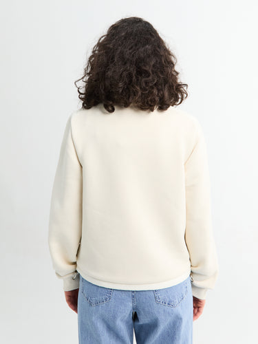 Moncler - Zip Up Cardigan in Natural