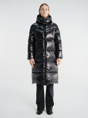 Moncler - Harfang Long Coat in Black