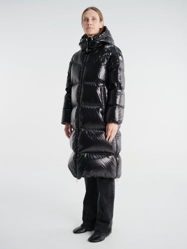 Moncler - Harfang Long Coat in Black