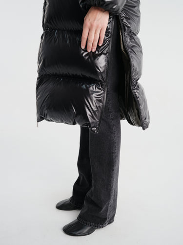 Moncler - Harfang Long Coat in Black