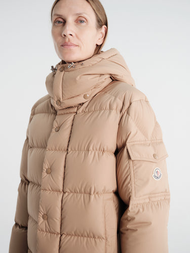Moncler - Moncler Maya 70 Jacket in Cognac