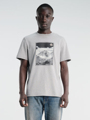 Moncler - Shortsleeved T-Shirt in Charcoal