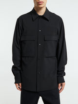 Moncler - Long Sleeve Shirt in Black