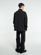 Moncler - Long Sleeve Shirt in Black