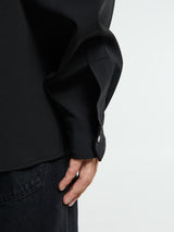 Moncler - Long Sleeve Shirt in Black