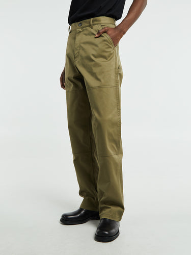 Moncler - Trousers in Olive Green