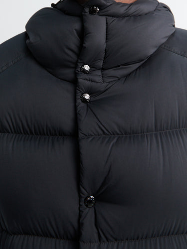 Moncler - Bretagne Short Parka in Black