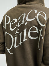 Museum of Peace & Quiet - WARPED HOODIE in Coffee