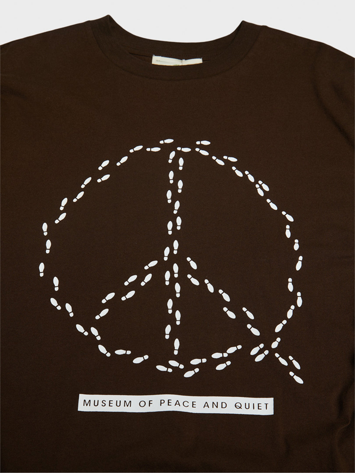 Peaceful Path Langærmet T-Shirt i Brun