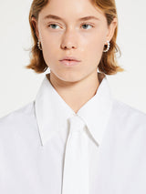 Mr. Larkin - Patty Tie Shirt in Off White