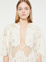 Mr. Larkin - Lola Dress in Ivory