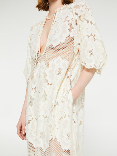 Mr. Larkin - Lola Dress in Ivory