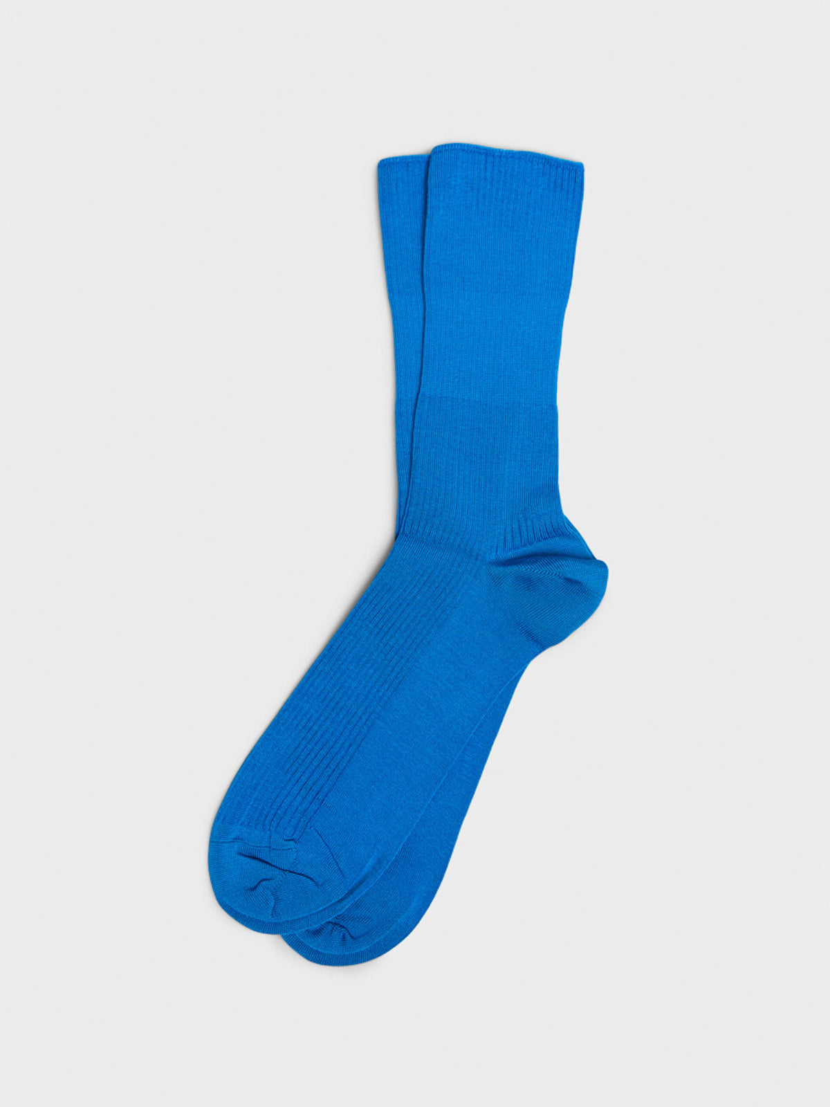 Mrs. Hosiery - Mrs. Supreme Cotton Socks in Pop Blue