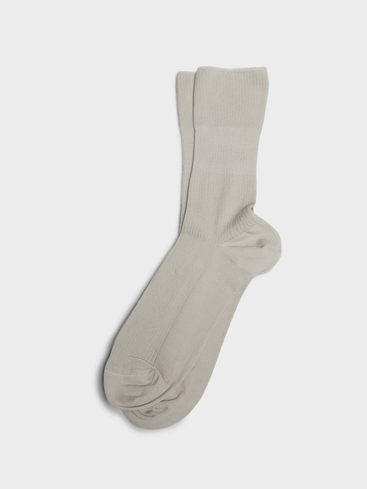 Mrs. Supreme Cotton Socks in Ecru
