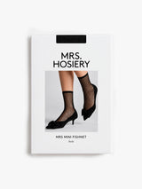 Mrs. Hosiery - Mrs. Mini 2-Pack Fishnet Socks in Black