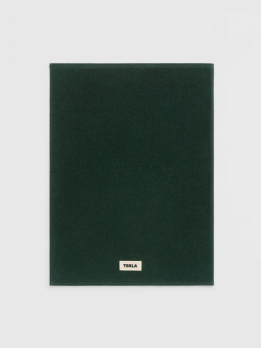 Tekla - Terry Bath Mat in Forest Green