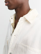Neighborhood - BW Washed Coverall Jacket in White