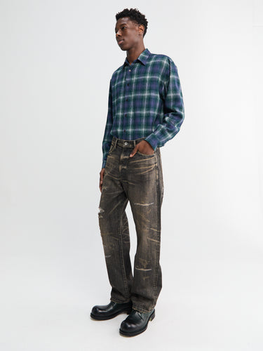 Neighborhood - Savage Denim DP Basic Pants in Black