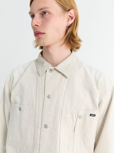 Neighborhood - OX Coverall Jacket in Oatmeal