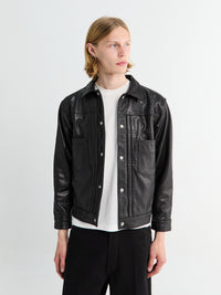 Neighborhood - Leather Type-2 Jacket in Black