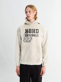 Neighborhood - Savage Swear Hoodie Longsleeved in Oatmeal