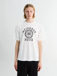 Neighborhood - NH. T-shirt SS-4 in White